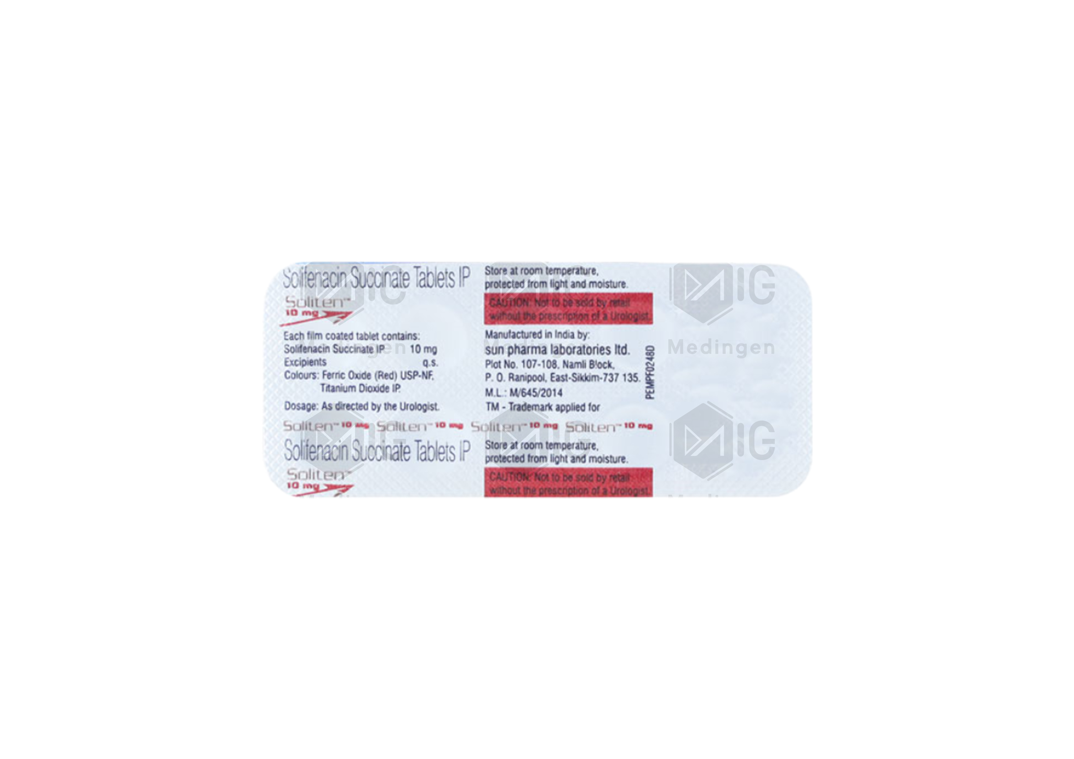 SOLITEN 10MG